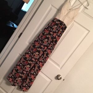 Floral Print Maxi Dress